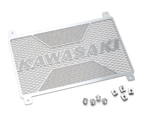 Radiator screen classic "KAWASAKI"
