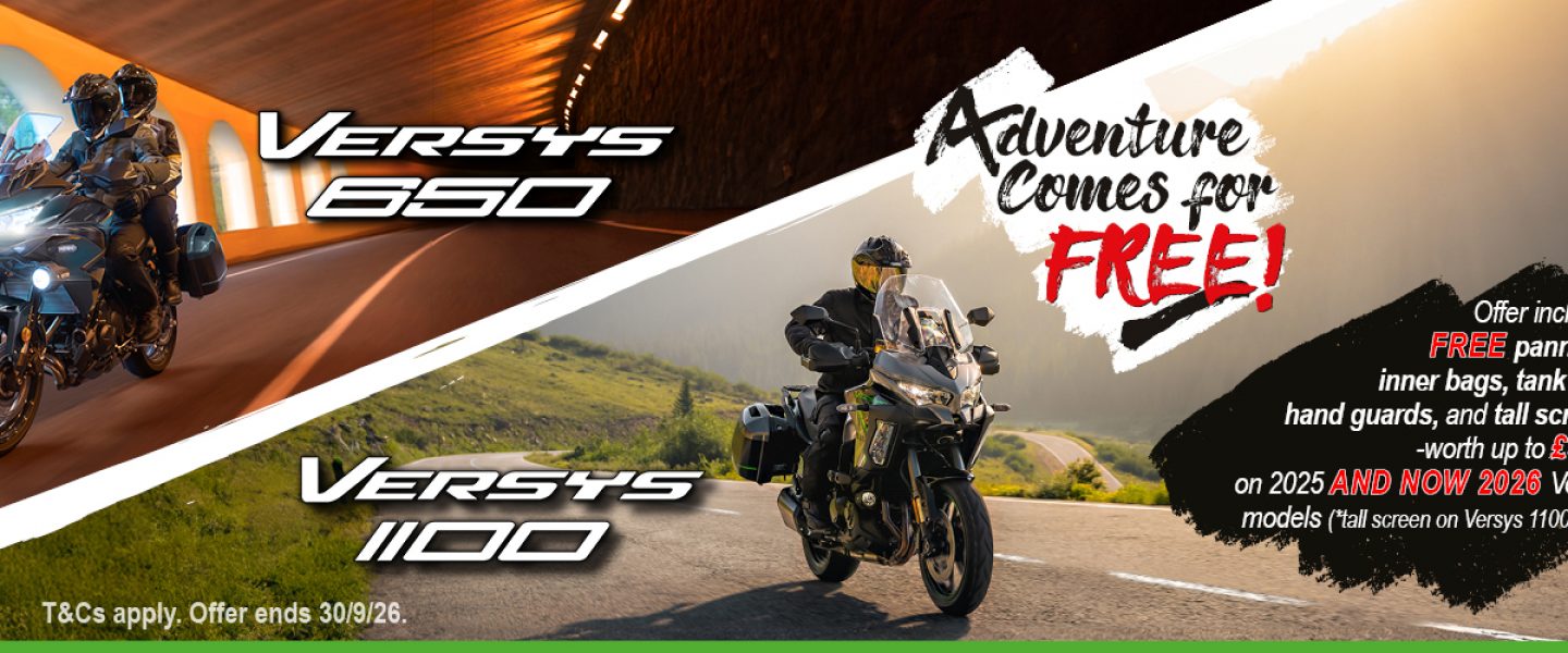 Adventure Comes For Free With Kawasaki This Spring!